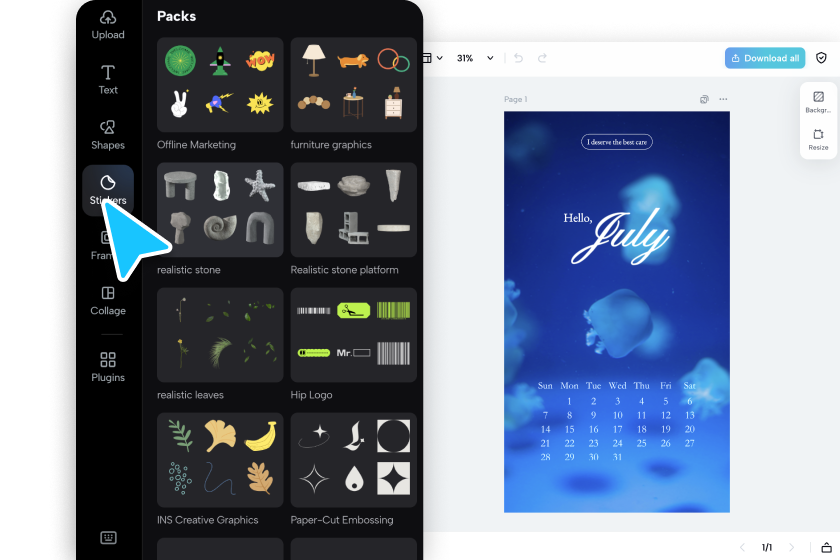 Customize your calendar